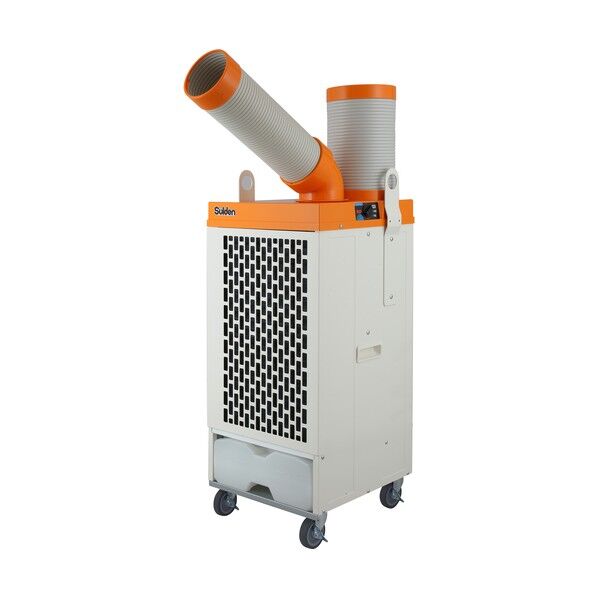 スポットエアコン【環境型】 1口 首振りなし 単相100Vポッキンプラグ付 SS-25EL-1P 1点...