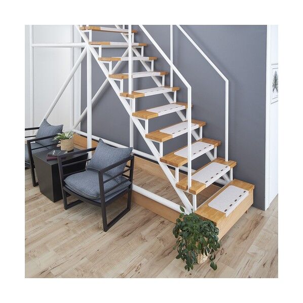 おくだけ吸着蓄光階段マット　ライン