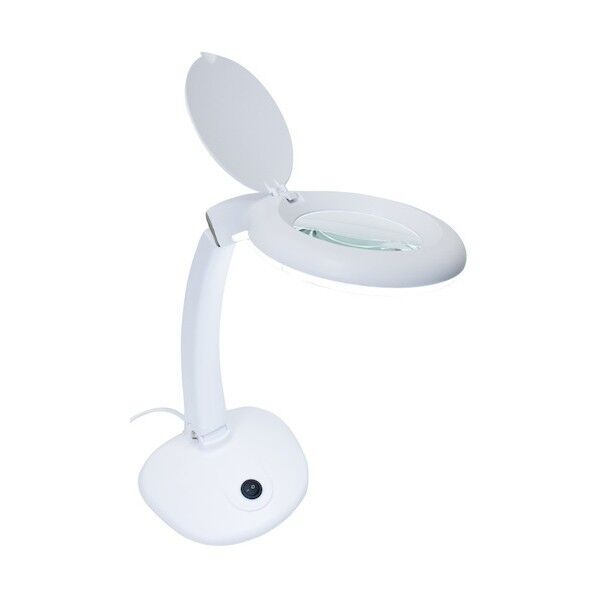 30LEDライト付きスタンドルーペ LEDSTAHWH 1点