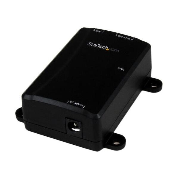  PoEミッドスパンインジェクター/1ポート/ギガビットイーサネット/IEEE 802.3at/af準拠/LAN延長 POEINJ1G 1個...