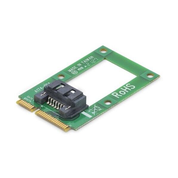 Mini SATA - SATA変換アダプター/mSATA - SATA 7ピンHDD/SSDコンバーターカード