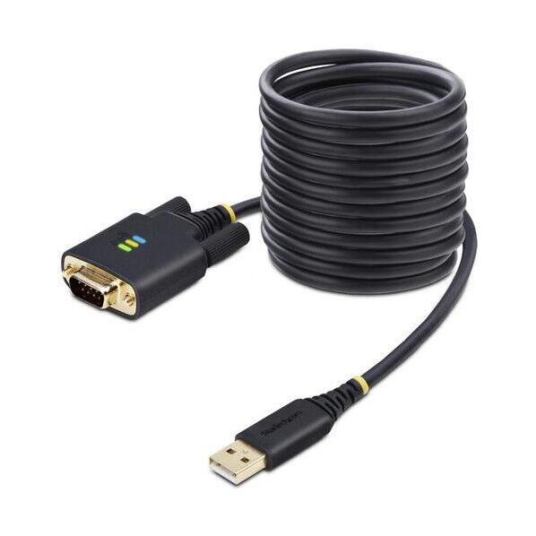 USB - シリアル変換ケーブル/USB 2.0/3m/1ポート/COM保持機能/ESD保護/DB9シリアルコンバーター