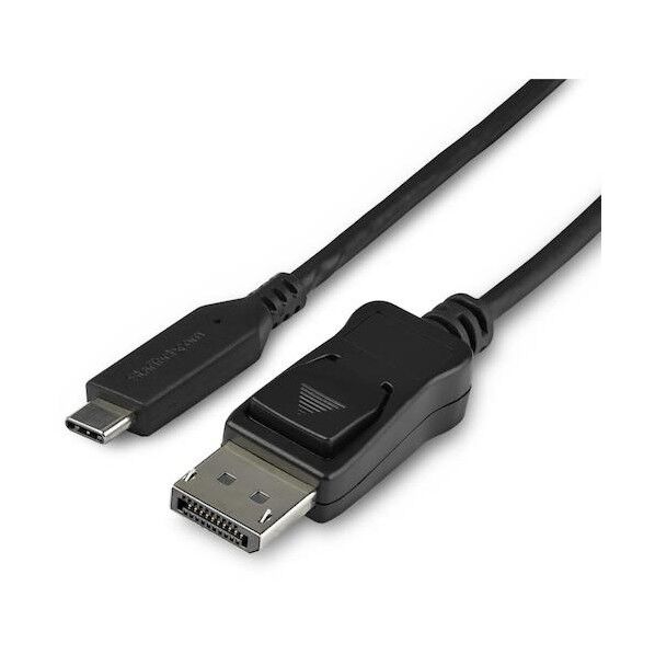  ディスプレイ変換ケーブル/USB-C - DisplayPort 1.2/3m/4K60Hz/HBR2対応/ブラック CDP2DPMM3MB 1本...
