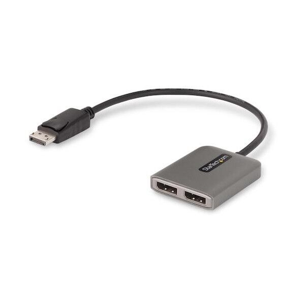  ディスプレイアダプター/DisplayPort 1.4 - 2x DP/4K/Windowsのみ/MSTハブ/DP分配器 MST14DP122DP 1個...