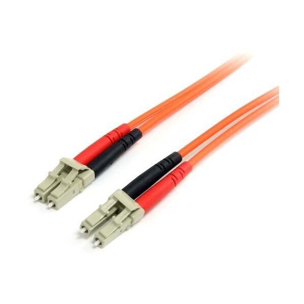 光ファイバーケーブル/3m/OM1準拠/62.5/125/LC-ST/LSZH/オレンジ/マルチモード光パッチコード