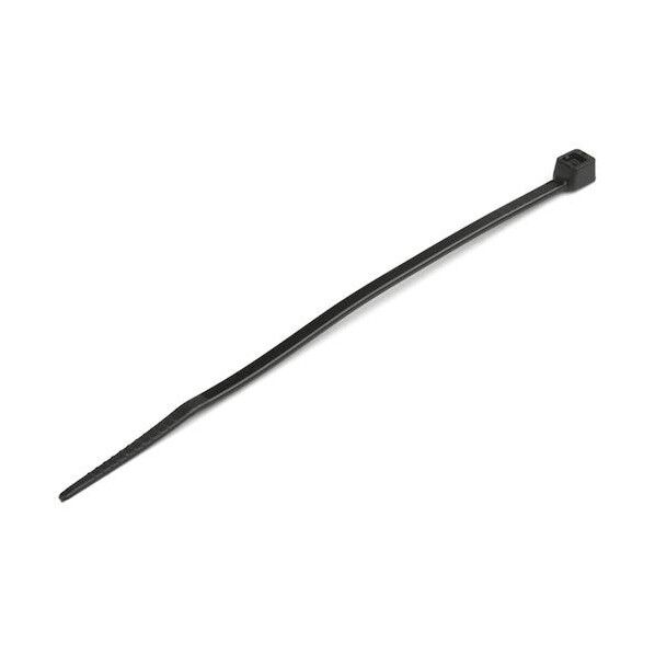 結束バンド/ナイロンケーブルタイ/ブラック/長さ10cm/幅2.5mm/ケーブル束の直径22mm