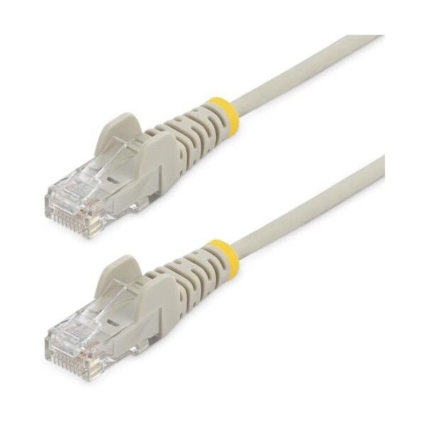  カテゴリ6 LANケーブル/3m/グレー/極細タイプ/RJ45コネクター/ツメ折れ防止/CAT6 N6PAT300CMGRS 1本...