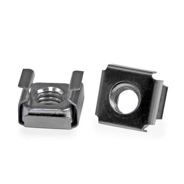 サーバーラック金具/ネジ/M6/シルバー/IT AV ネットワーク機器 ラック用 CABCAGENUTS6 50個...