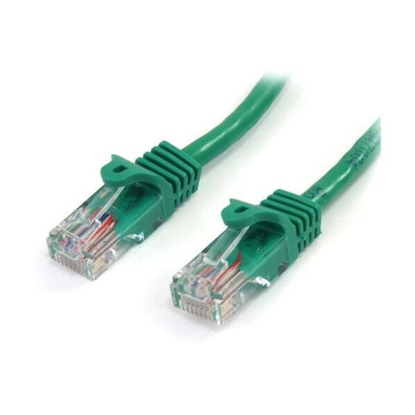 カテゴリ5e LANケーブル/3m/グリーン/RJ45コネクター/ツメ折れ防止機構付/CAT5e 45PAT3MGN 1本...