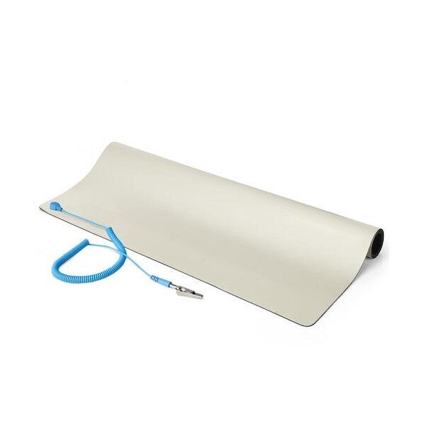 STARTECH.COM社 静電気除去マット/60cm x 120cm/取外し可能アースコード付き/サーモプラスチック除電シート LG-ANTI-STATIC-MAT 1個...