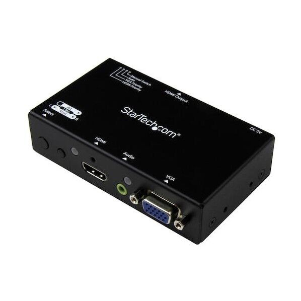 HDMI VGAディスプレイ切替機/2入力1出力/1080p/自動/優先切替機能/2x1 HDMI出力スイッチ VS221VGA2HD 1個...