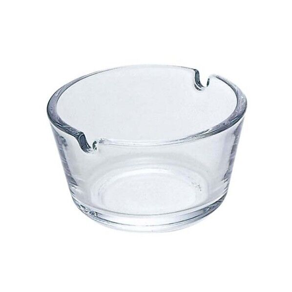 ガラス フィナール 灰皿 クリア P-05581-JAN 1525800 61-6816-97 1点