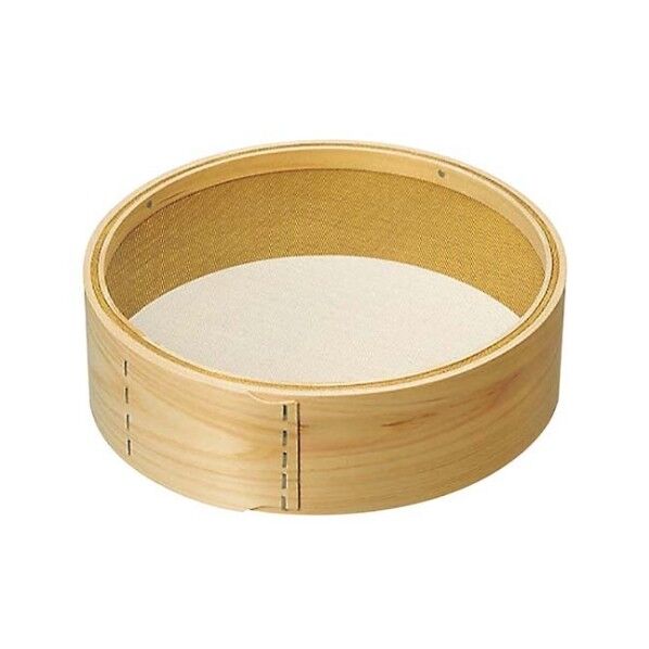 木枠 真鍮張 粉フルイ 8寸(24cm)24メッシュ 3075600 61-7868-12 1点