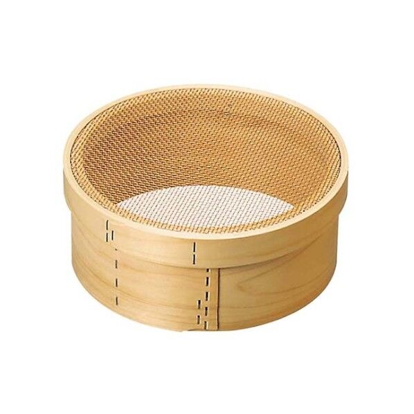 木枠 銅張 パン粉フルイ 尺(30cm)6.5メッシュ 3075300 61-7868-09 1点