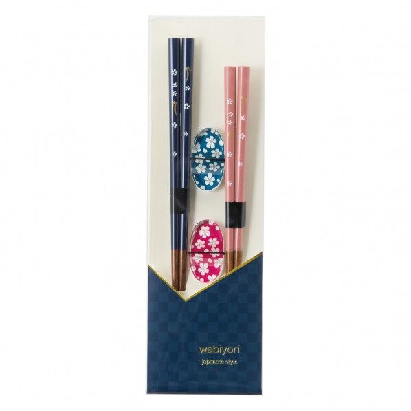 うさぎ物語 箸置付2膳セット