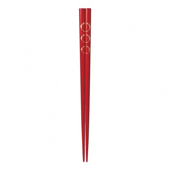 一双 めでた箸 麦秀