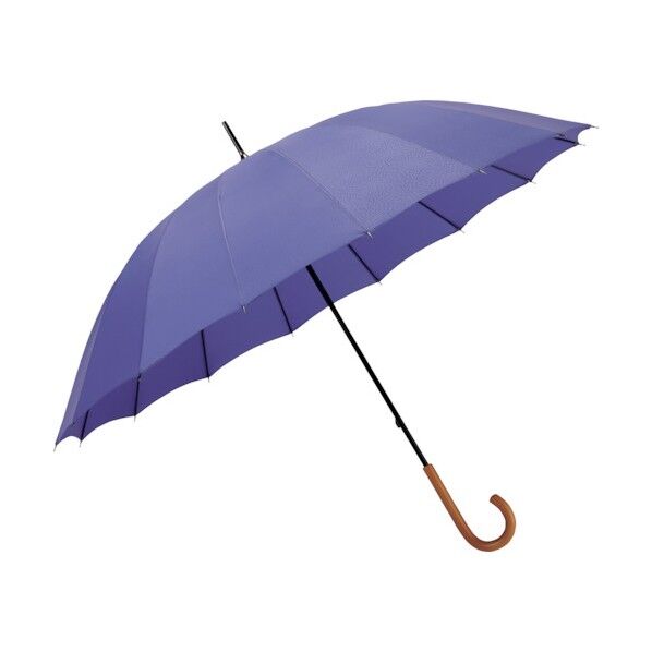 超軽量16本骨傘 江戸 紅掛空色 SMV-41474 1点