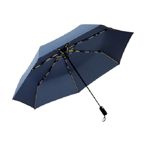 高強度折りたたみ傘ストレングスミニAUTO EVO インディゴ SMV-41222 1点