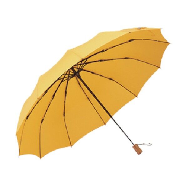 12本骨折りたたみ傘 江戸  山吹