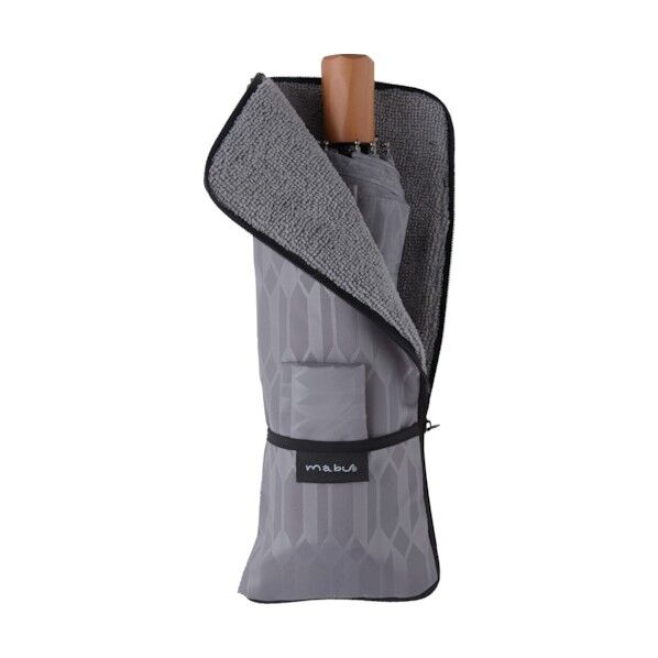 吸水折りたたみ傘ポーチ 江戸 銀 SMV-41013 1点...