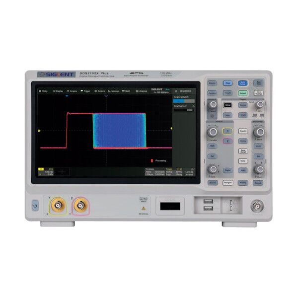 オシロスコープ (100MHz、2CH) SDS2102X PLUS 1個