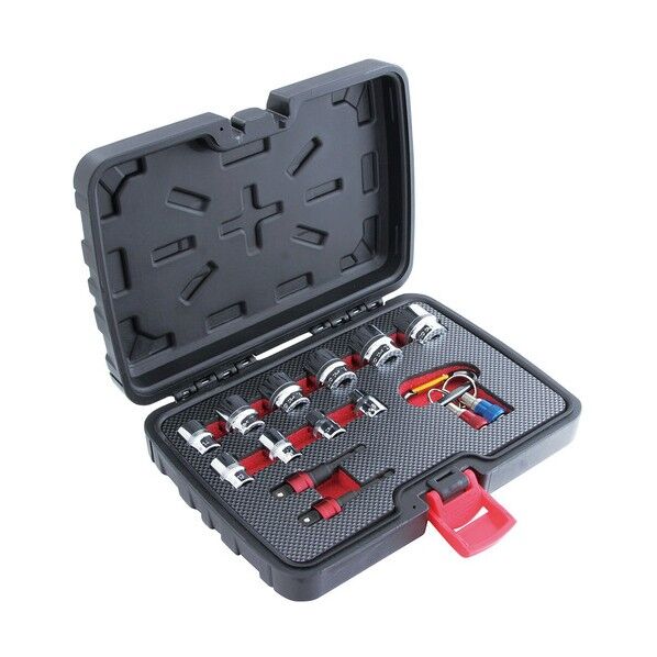 充電用スプラインソケットセット 15PC 501170 1セット