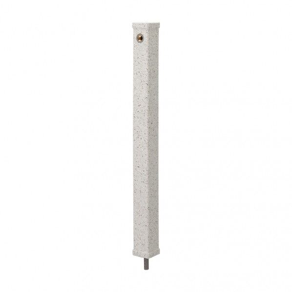 水栓柱(石目調・白) 70角 624-068 1個