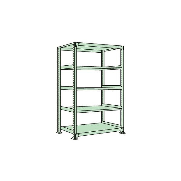 中軽量棚NE型（200kg/段･単体･H2400mm･5段）