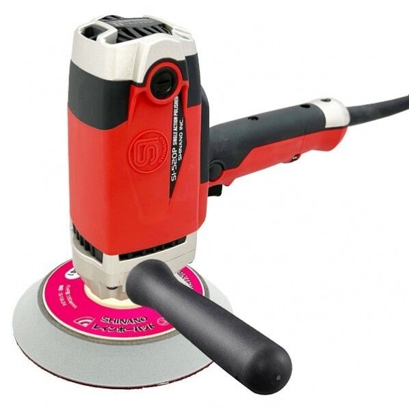 信濃機販 電動シングルアクションポリッシャー(Φ150 パッドセット) 全長:194mm 高さ:236mm SI-520P-P150 1点...