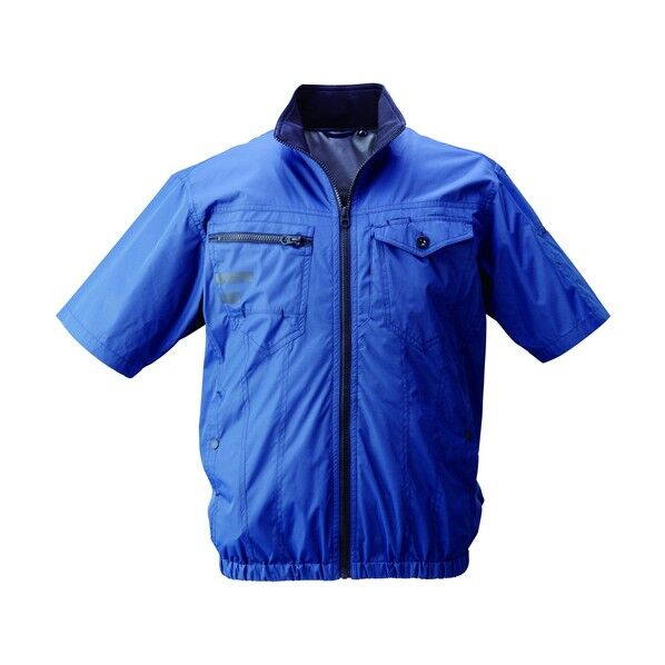  圧倒的に冷える「冷蔵服4 半袖」 3L ネイビー TKWE25SNV3L 1セット