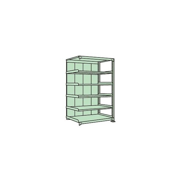 中軽量棚PML型パネル付（250kg/段･連結･6段タイプ）