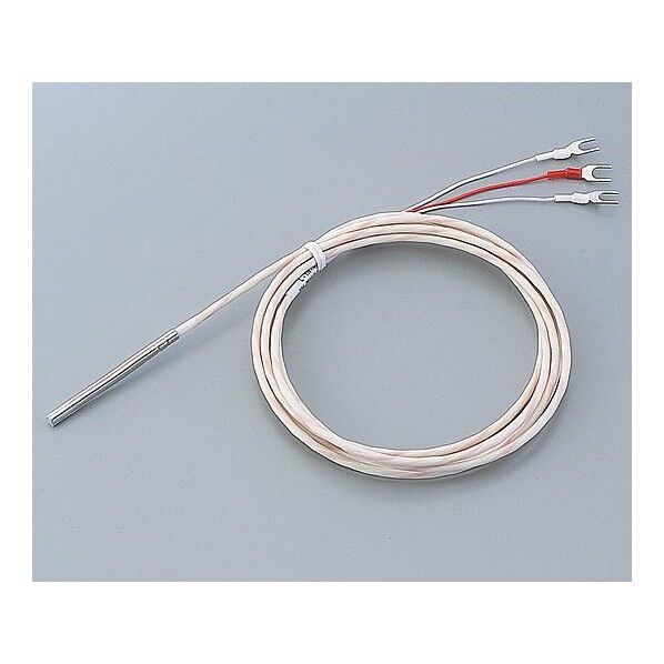 白金測温抵抗体A級3線式(テフロンRモールド型) 英語版校正証明書付 L-TN-4-PT100 5-1081-01-56 1点