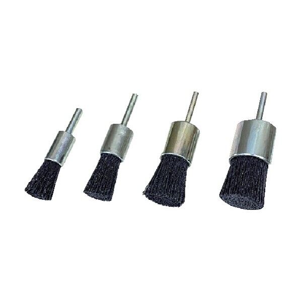 筒型ブラシ 30x30x6x35x30 CRM#120(0.55)612ナイロン 波線 EG-030-TXBK#120-0.55 1個