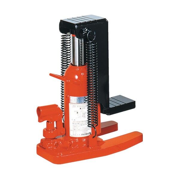 爪付ジャッキ(リターンスプリング付・爪ロングタイプ)