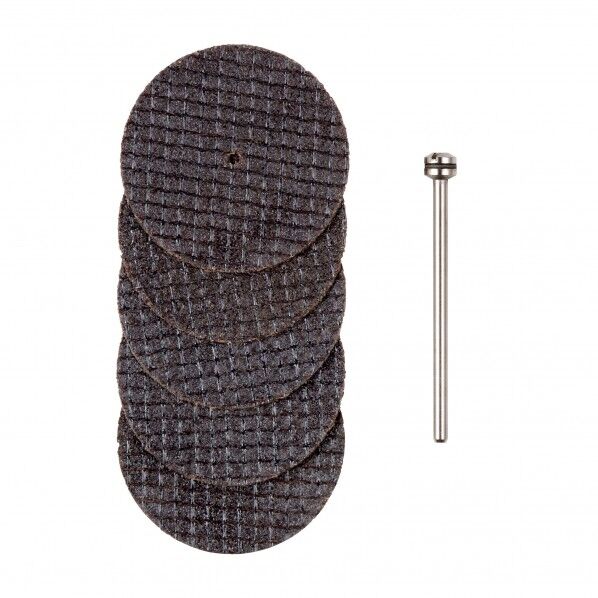 切断砥石(グラスファイバー入り) シャフト付き φ38mm 5枚入 28818 1点