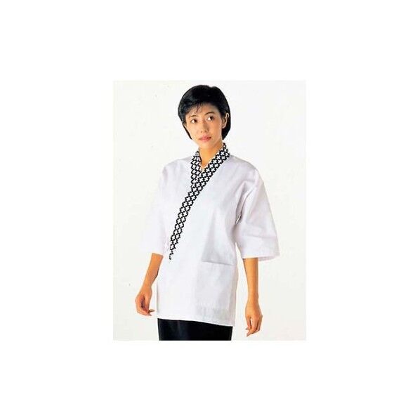 女性用 ハッピーコート(調理服)BC1341-8 3704730 L 61-7967-66 1点