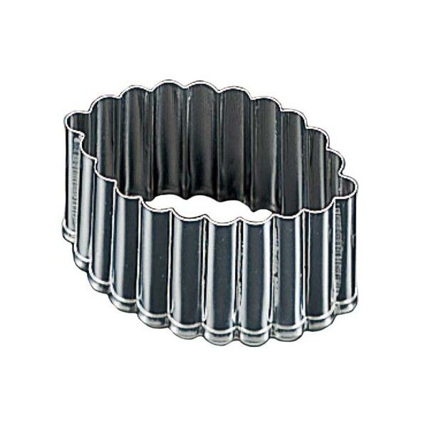 18-8 ロシアケーキ型 木の葉型3615600 大 63-7146-64 1点