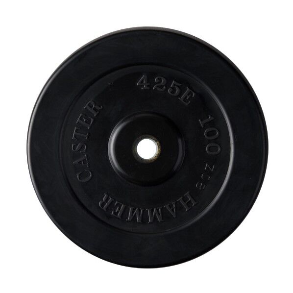 E型ゴム車輪 100mm 425E-R100-BAR01 1点