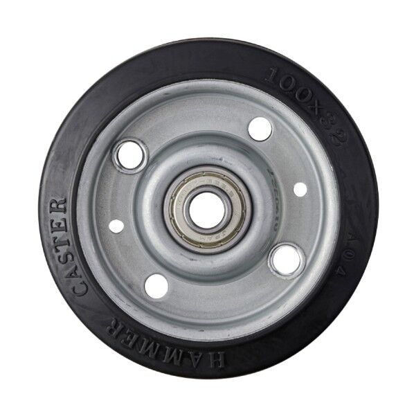 100mm ゴムB車輪 435S-RBB100 1点...