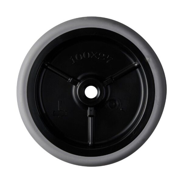 E型エラストマー車輪 100mm 429E-L100 1点