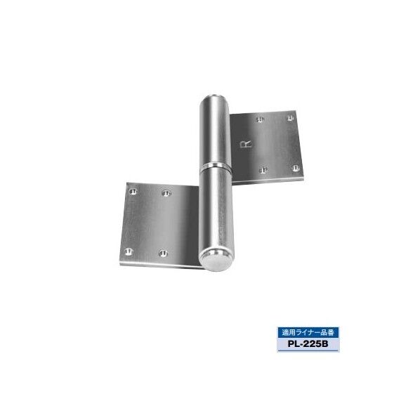 キンマツ 面付127丁番 勝手:右 軸材質:SUS304(ステン)羽根材質仕上:SUS304ヘアライン SD-740-R 1枚