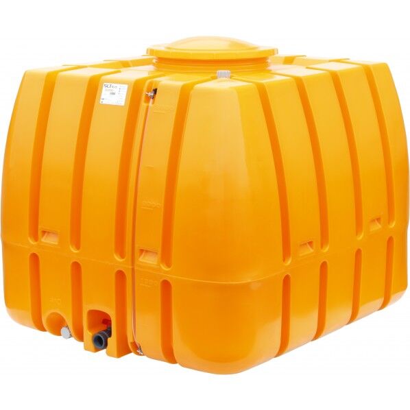 【車上渡し】スーパーローリータンク 3000L オレンジ SLT-3000 1点