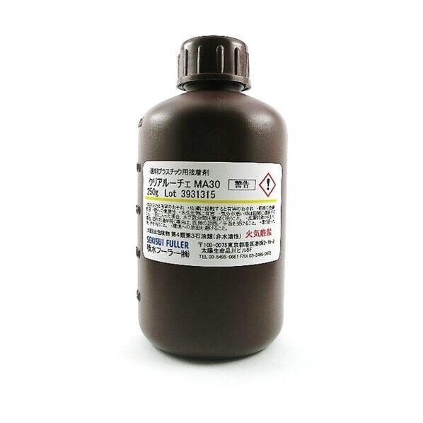 可視光重合型プラスチックス用 透明接着剤 クリアルーチェ MA30 250G