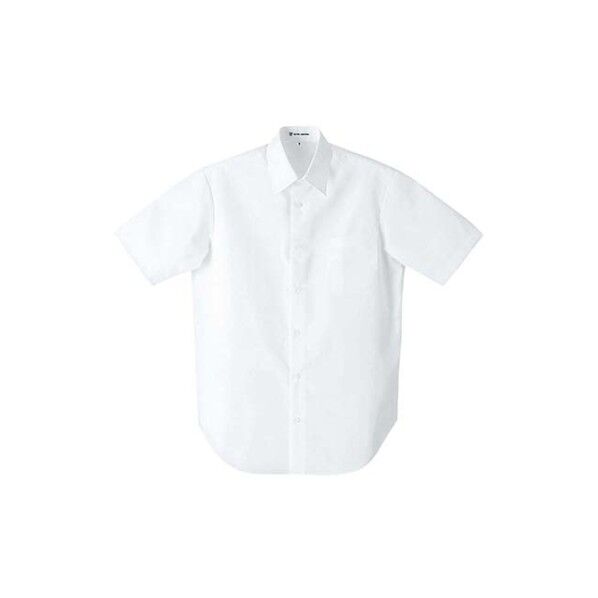 シャツ(男性用)UH7601-0 4L 4673550 ホワイト 61-7968-73 1点