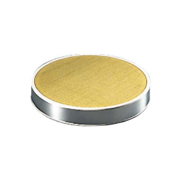 EBM ゴム付ステン枠 裏漉替アミ 真鍮張 荒目 6627500 36cm 63-7127-73 1点