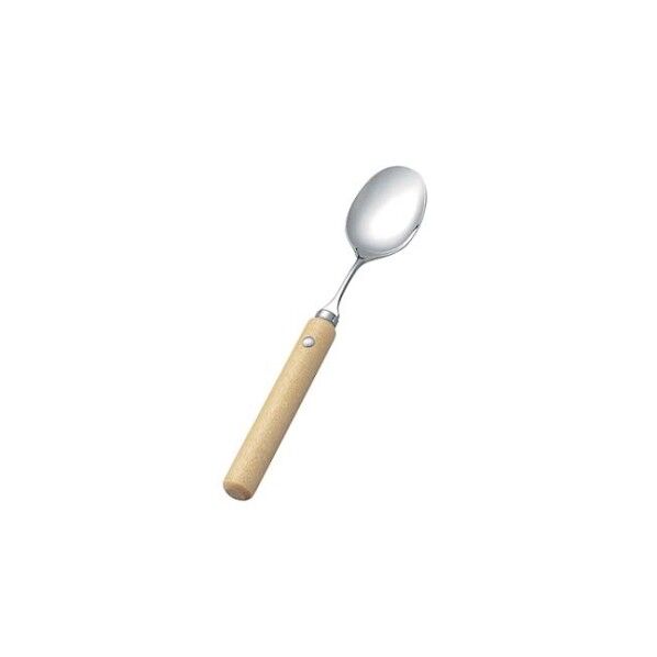 木製 丸 ハンドル スプーン 大(R-7) 6539500 61-6862-58 1点