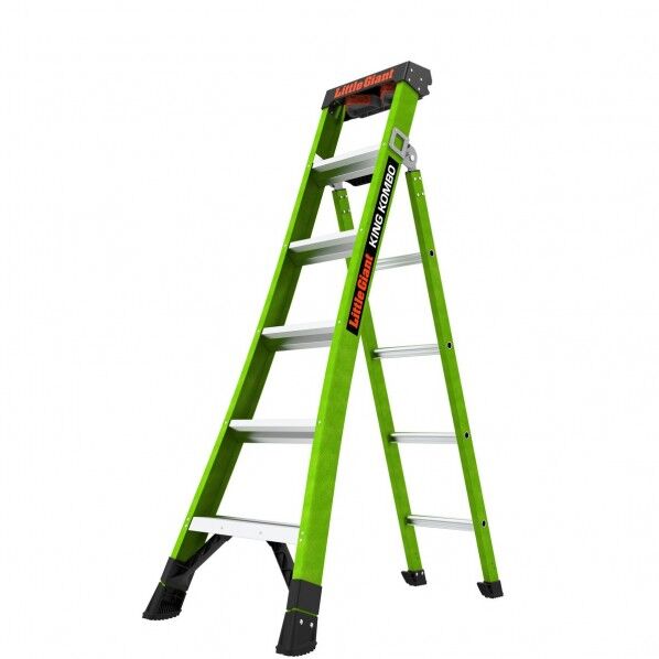 LittleGiant FRPはしご兼用脚立 キングコンボ2.0(6尺) LG-13906 1台...