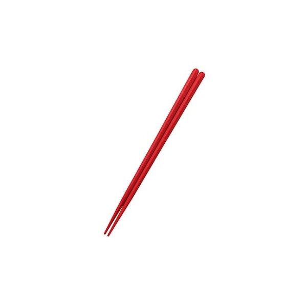 六角箸 22cm 朱 73-71-36 4999900 61-6768-75 1点