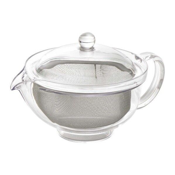 クリアティーポット 280mL ステンレスメッシュ TW-3721 4925500 63-7171-09 1点