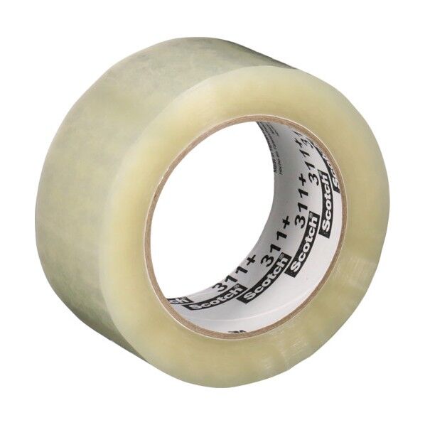 OPP包装用 低温用強粘着テープ 311+ 透明 48mmX100m 311 PLUS TRA 48X100 1点...